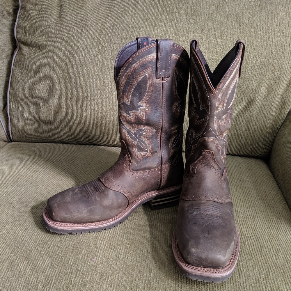 Double H Steele toe work boots